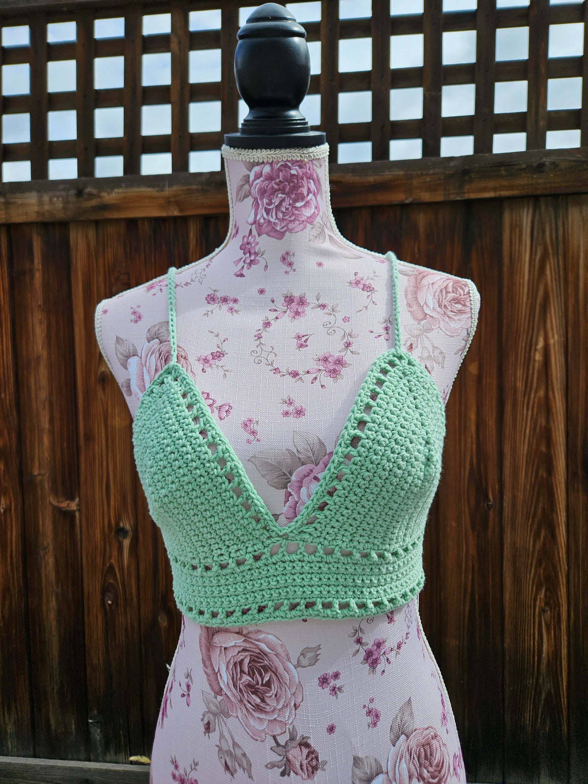 Mint Green Crop Top